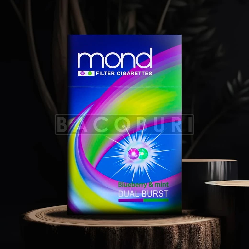 Mond Dual Burst Blueberry & Mint (2 เม็ดบีบ)