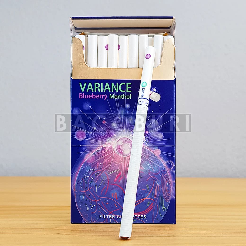 Mond Variance Blueberry Menthol Slims (2 เม็ดบีบ)