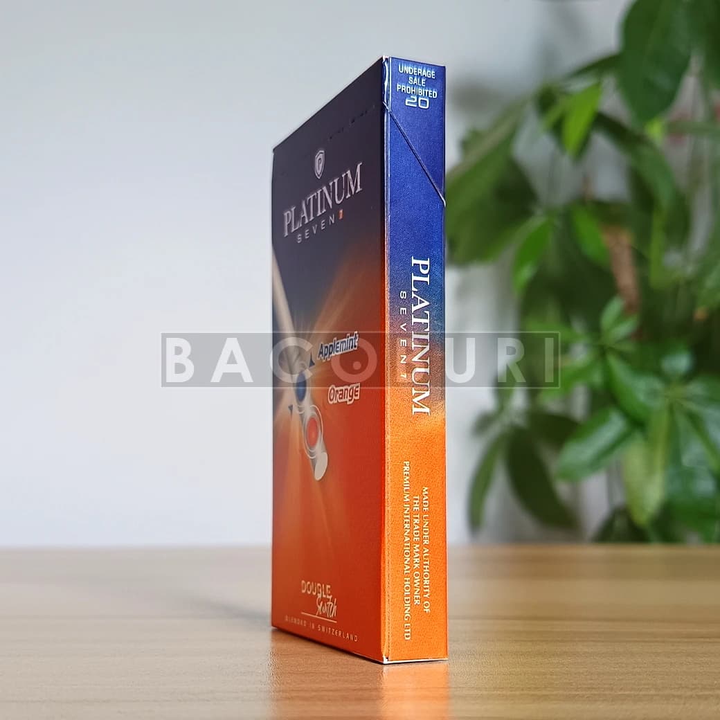 Platinum Seven 7 Double Switch Applemint Orange (2 เม็ดบีบ) รูปที่ 2