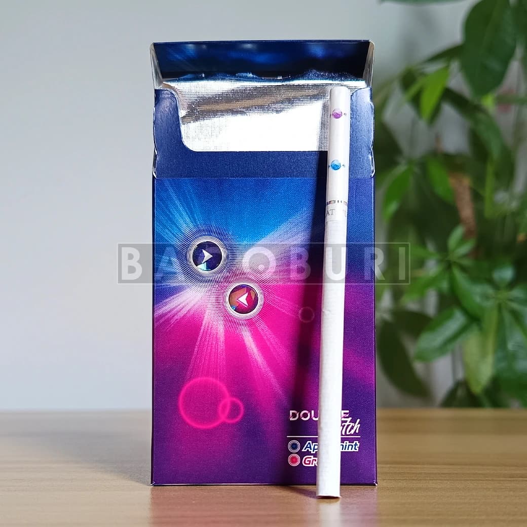 Platinum Seven 7 Double Switch Applemint Grape (2 เม็ดบีบ)