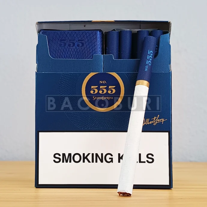 555 Mandarin แบบซองและมวน