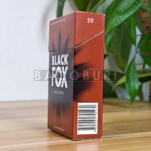 Black Fox Chocolate รายระเอียดซองข้างขวา