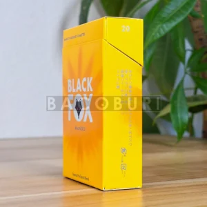 Black Fox Mango รายระเอียดซองข้างซ้าย