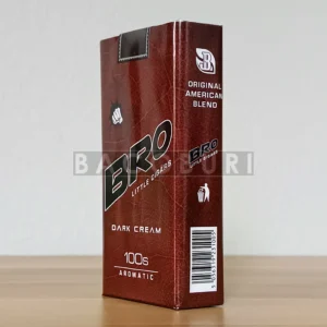 ซิการ์ Bro Dark Cream รายระเอียดข้างขวา