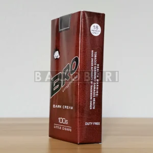 ซิการ์ Bro Dark Cream รายระเอียดข้างซ้าย