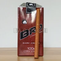 ซิการ์ Bro Dark Cream 100s little cigars แบบซองมวน