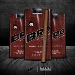 ซิการ์ Bro Dark Cream 100s