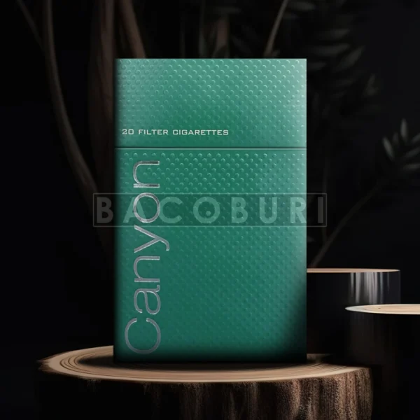 บุหรี่ Canyon Menthol แคนยอนเขียว