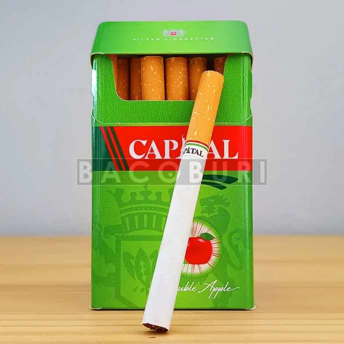 capital double apple ซองและมวน