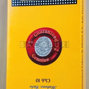 cohiba club 10s มีแสตมป์แท้จากคิวบา