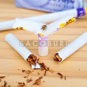 esse bubble purple ตัวเม็ดบีบและใบยา