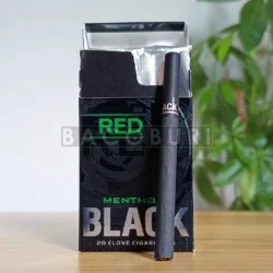 Laser Tech Red Black Menthol มวนสีดำ