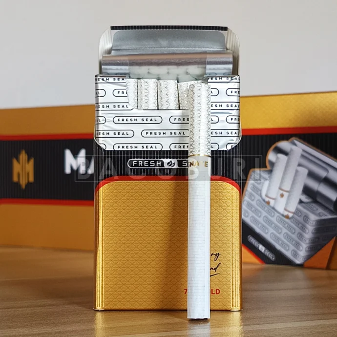บุหรี่ Magnate 777 Gold แบบซอง