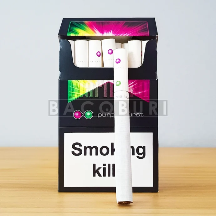 marlboro purple burst ตัวซองและมวน