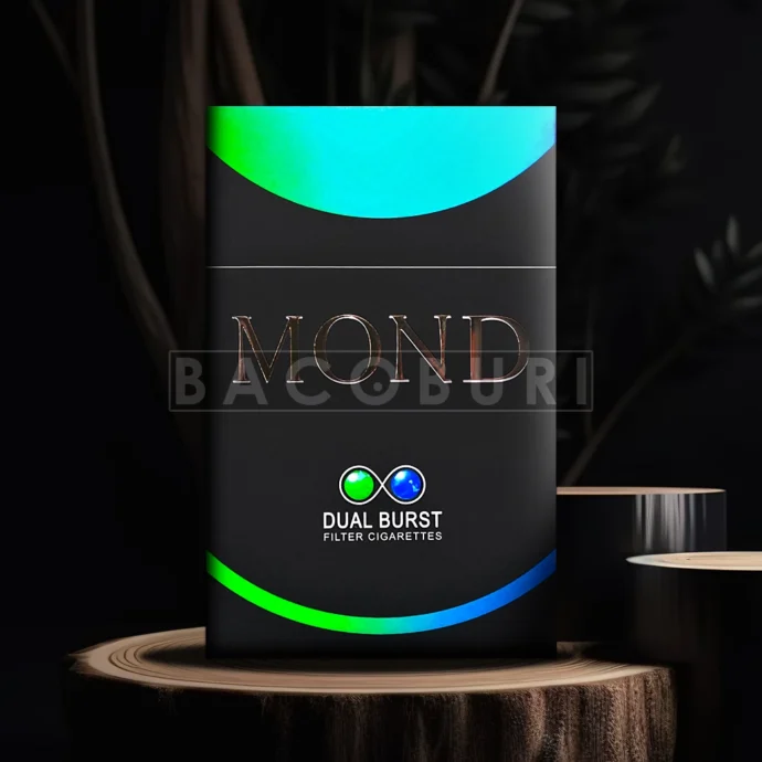 บุหรี่ Mond ดำ Dual Burst (ม่อนดำ)