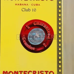 montecristo club 10s มีแสตมป์แท้จากคิวบา