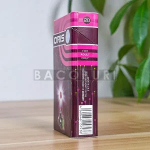 ORIS Intense Black Currant รายระเอียดซองข้างซ้าย