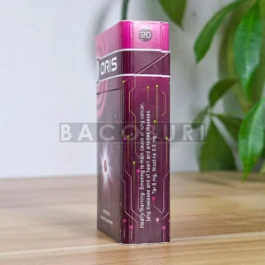 ORIS Intense Black Currant รายระเอียดซองข้างขวา