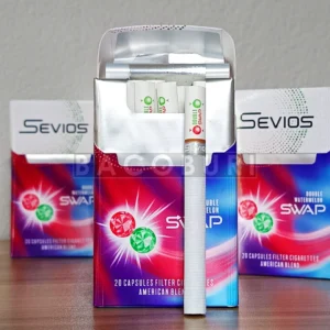 บุหรี่ sevios double watermelon แบบซอง