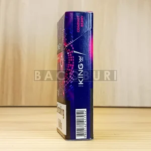 KING Pop Compact Purple รายระเอียดซองข้างขวา