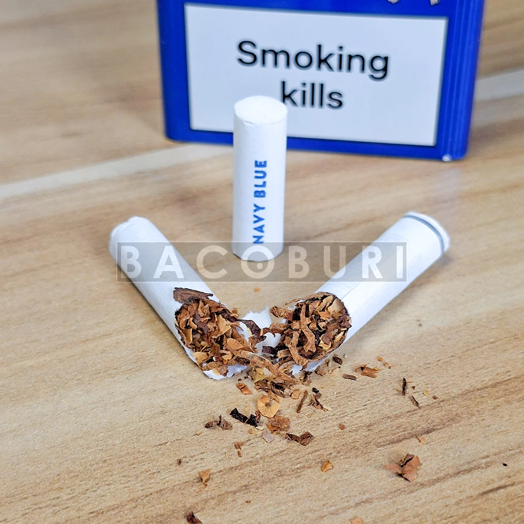 Tora Navy Blue รายระเอียดใบยา