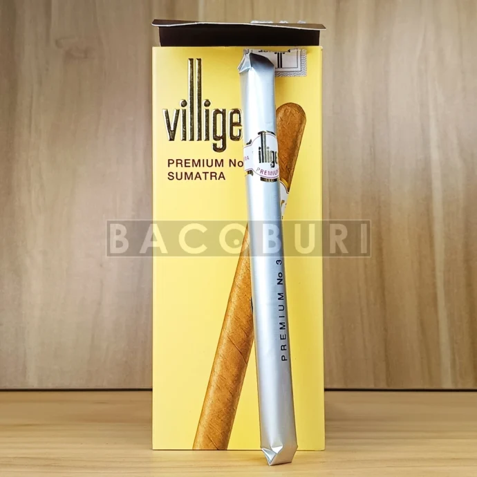 Villiger Premium No 3 Sumatra ตัวกล่องและมวน