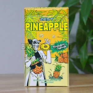 Zest Pineapple รายระเอียดซองข้างหลัง